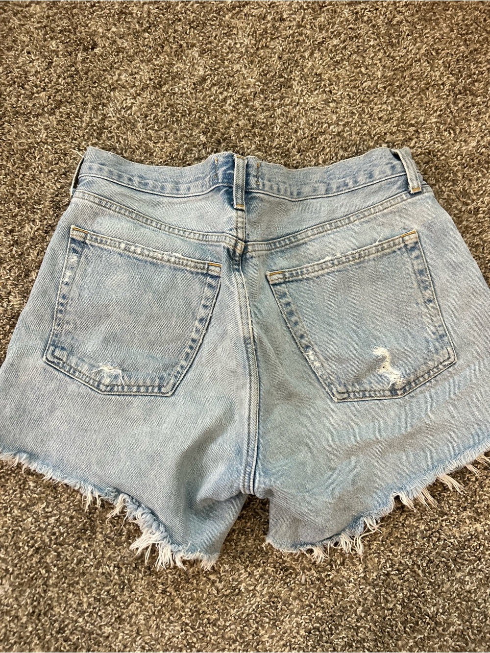 AGOLDE loose fit boyfriend shorts - Picture 3 of 3